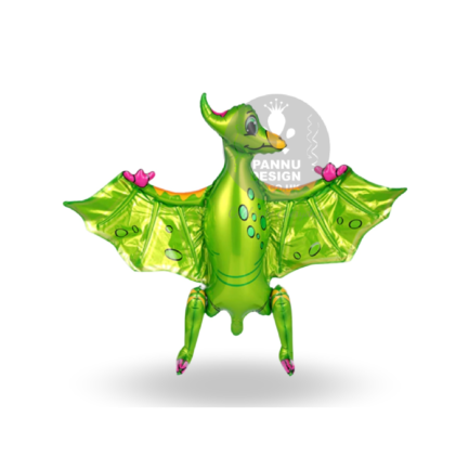 Pterosaur Foil Balloon Green