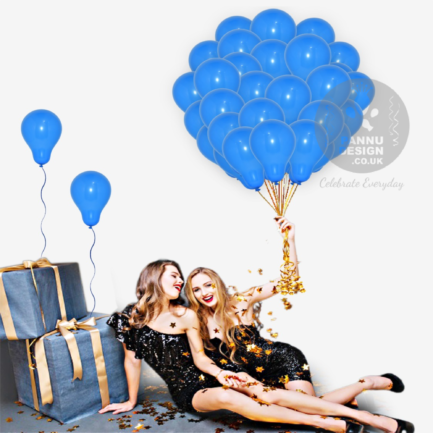 Blue Latex Balloons