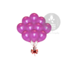 Hot Pink Metallic Balloons