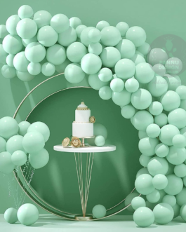 Green Pastel Balloons Arch/Garland Helium Balloons Birthday Baby Shower Party Decoration