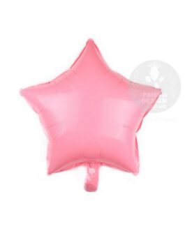 18″ Inch Pink Pastel Star Foil Balloon Baby Shower Girl Princess Birthday Theme Decoration Balloon