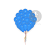 Plain Blue Latex Balloons