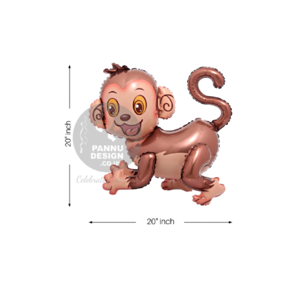Monkey Foil balloon
