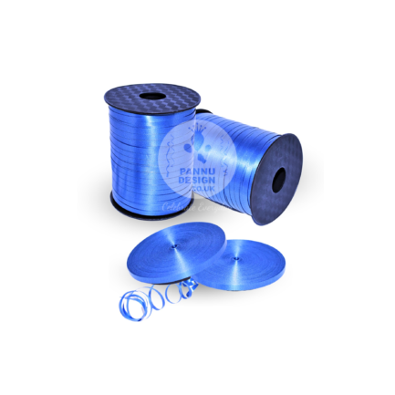 Blue Curling Ribbon