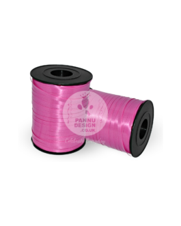 Plain Hot Pink Curling Ribbons