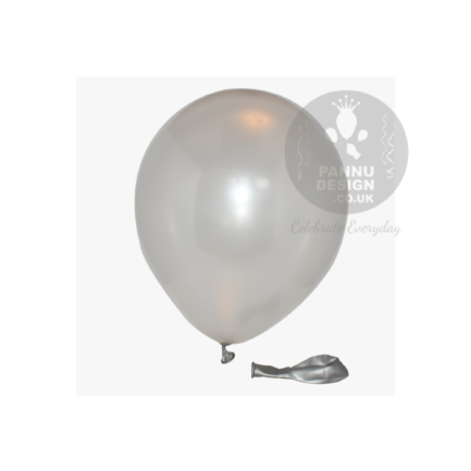Silver Metallic Balloons