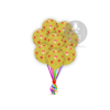 Yellow Polka Dots Balloon