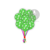 Green Polka Dots Balloon