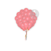Coral Red Latex Balloons