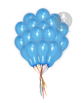 Blue metallic Balloons
