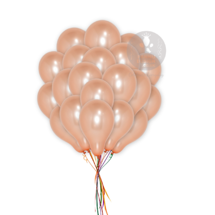 Rose Gold Latex Ballons
