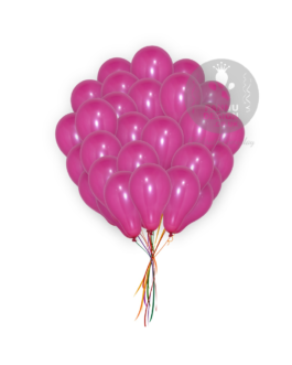 Plain Majenta Latex Balloons