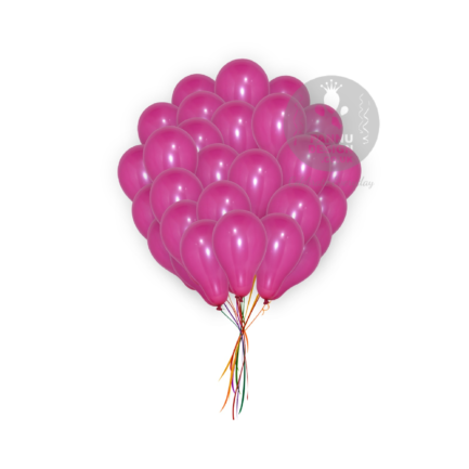 Plain Majenta Latex Balloons