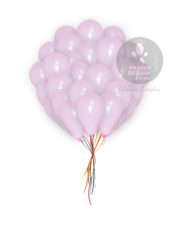 Plain Light Pink Latex Balloons 5″ Inch