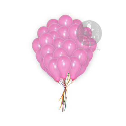 Plain Pink Latex Balloons