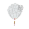 Plain White Latex Balloons