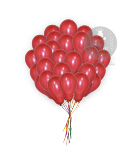 Wine Red Latex Balloons