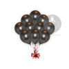Black Metallic Balloons