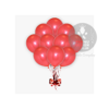 Red Metallic Balloons