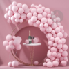 Pink Pastel Balloons Arch