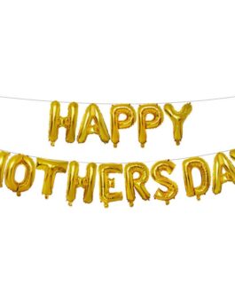 Gold Happy Mother’s Day Foil Balloon Set
