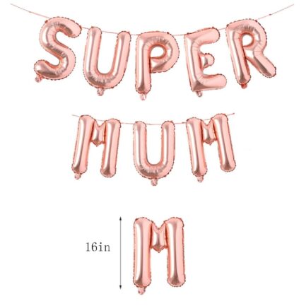 super mum balloon set