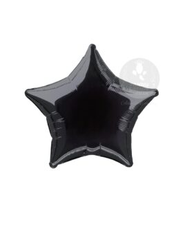 Black Star Foil Balloon 18″ inch