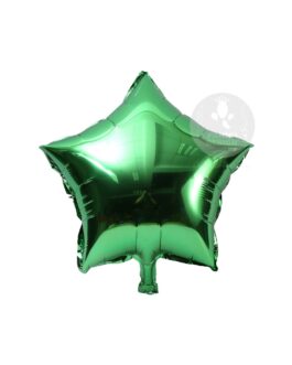 Green Star Foil Balloon 18″ inch