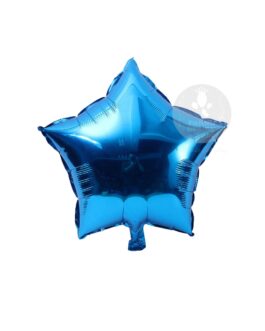 Blue Star Foil Balloon 18″ inch