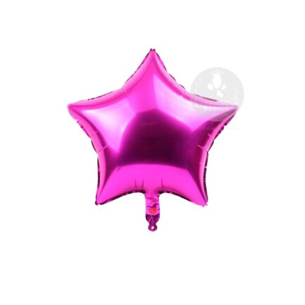HotPink Star Foil Balloon