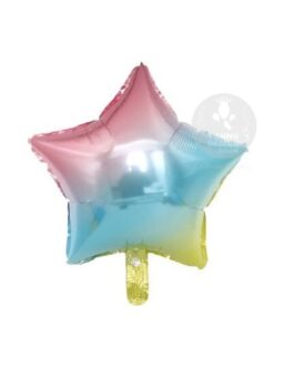 Rainbow Star Foil Balloon 18″ inch