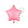 Pink Star Foil Balloons